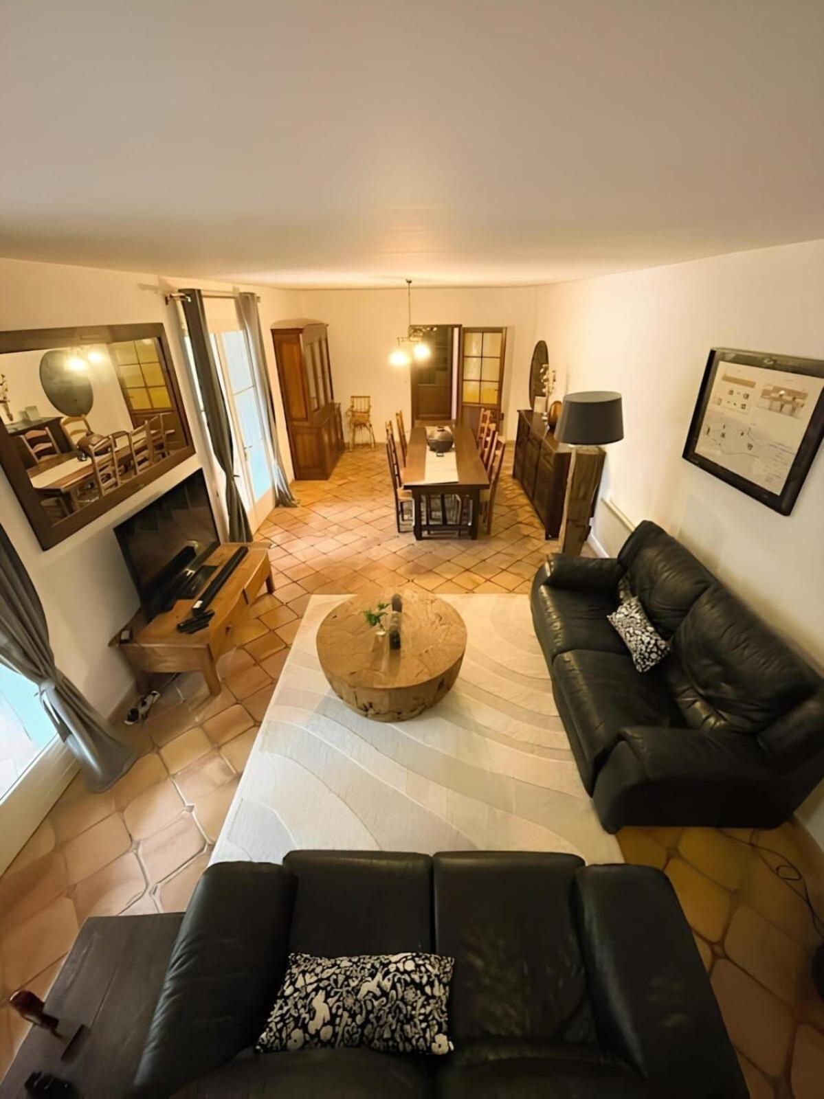 Les Oliviers - Villa 10 People - 5 Min Ardeche Saint-Julien-de-Peyrolas Eksteriør billede